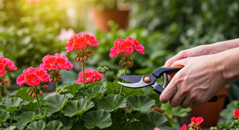 Jak przycinać geranium? Praktyczny poradnik