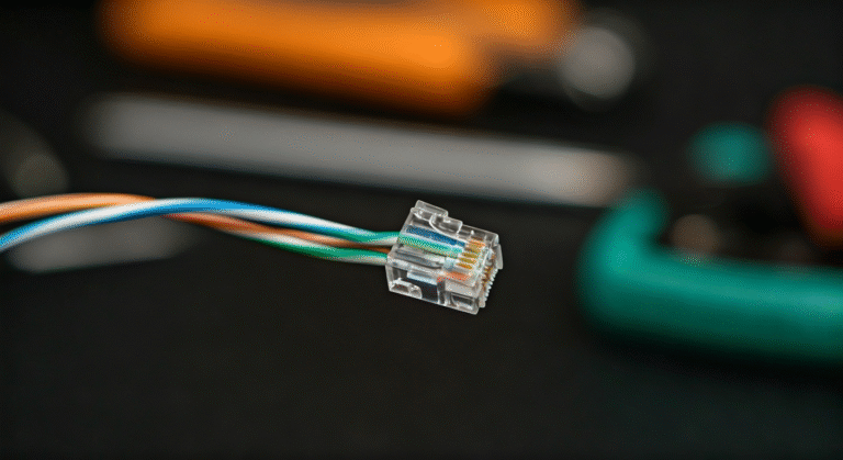 RJ45 Kolory B – jak poprawnie podłączyć kable? Krok po kroku