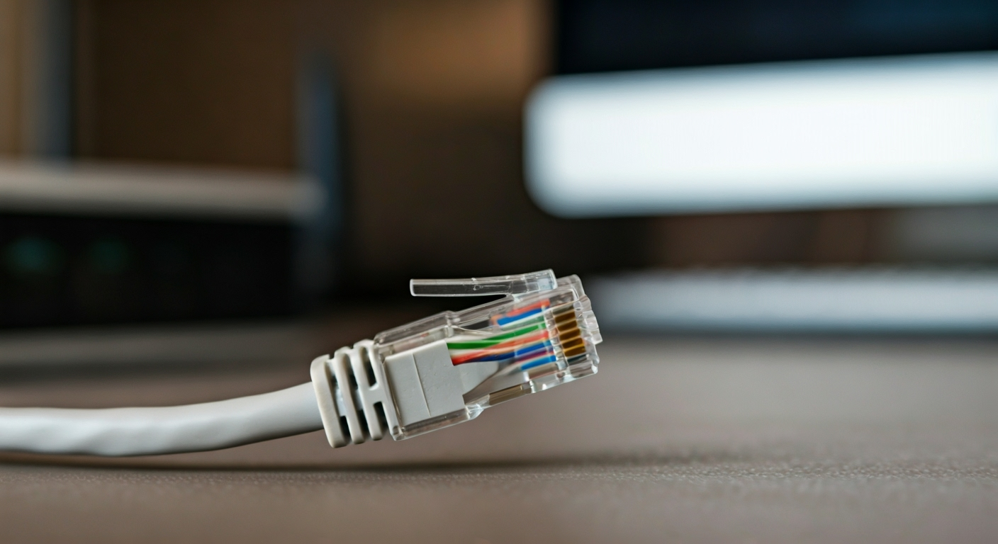 RJ45 Kolory B - jak poprawnie podłączyć kable? Krok po kroku 2