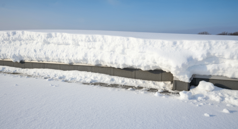 Ile waży śnieg na dachu i kiedy należy go usunąć? Poznaj obciążenie i zagrożenia