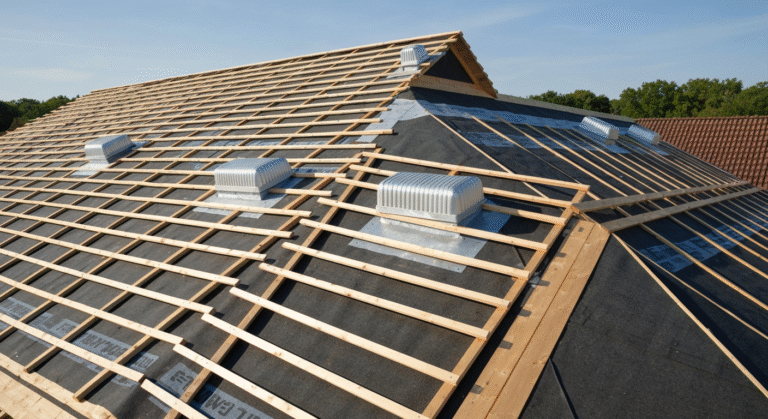 Wentylacja dachu deskowanego z papą – ile powinna wynosić?