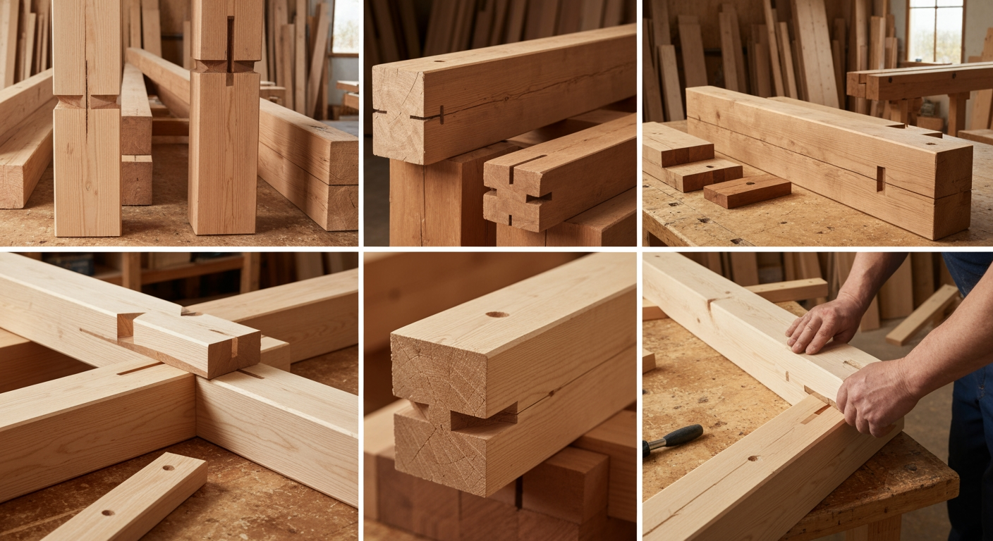 Jak łączyć belki drewniane na długość? Kilka sprawdzonych metod 2