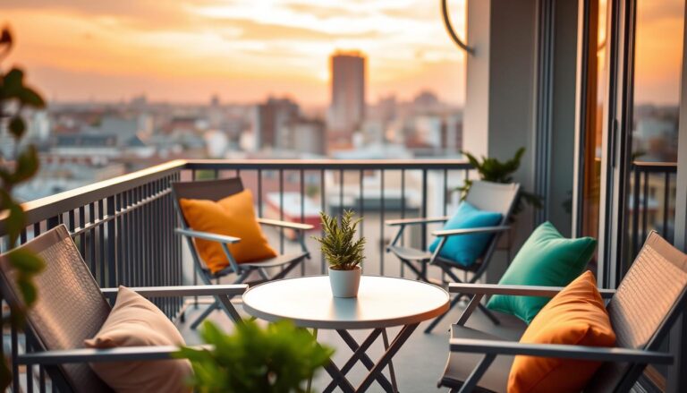 meble na mały balkon